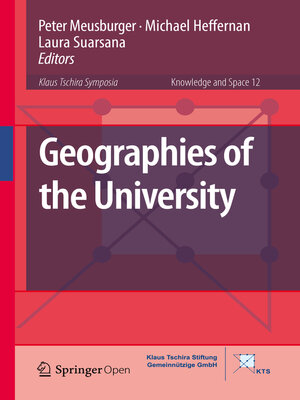 Geographies of the University - ebook